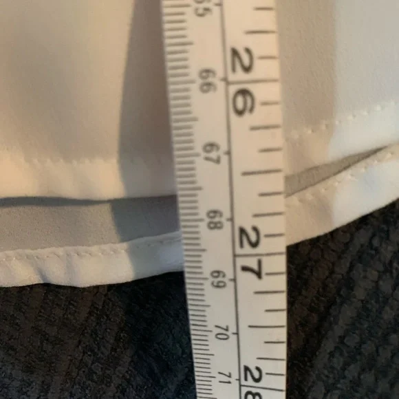 Express Portofino shirt. Slim fit. Cream color. Size S. - Picture 8 of 8